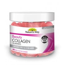 Natures Way Beauty Collagen Berry Gummies 40 Gummies