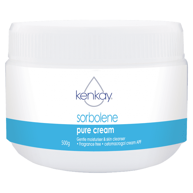 Buy Kenkay Sorbolene Pure Cream Jar 500g Online Pharmacy Direct