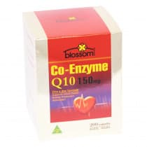 Blossom Co Enzyme Q10 150mg 200 Capsules
