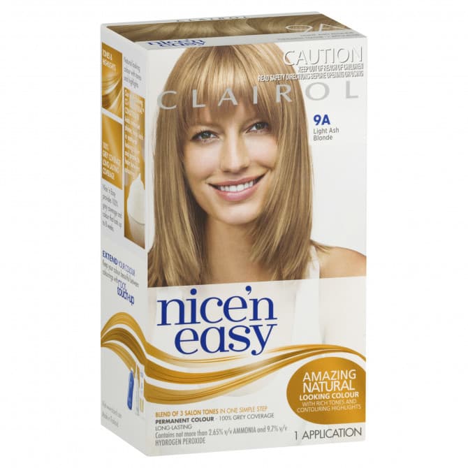 Clairol Nice N Easy 9a Light Ash Blonde 3614228806572