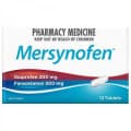 Mersynofen 12 Tablets 