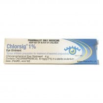 Chlorsig Eye Ointment 1 percent 4g S3