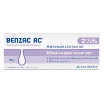 Benzac AC Acne Gel 2.5% 60g