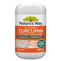 Natures Way Activated Curcumin 90 Tablets