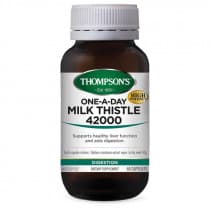 Thompsons One-A-Day Milk Thistle 42000mg 60 Capsules