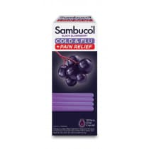 Sambucol Cold & Flu + Pain Relief 120ml