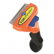 Furminator Deshedding Brush Comb Tool For Short Hair Medium Dogs Orange