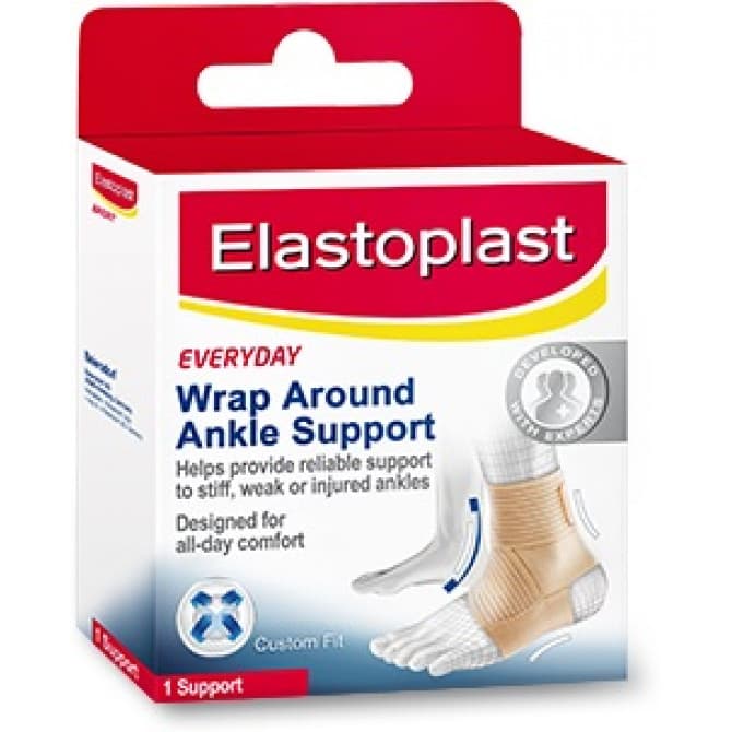 Buy Elastoplast Sport Wrap Around Ankle Support Beige 1 Pack Online Pharmacy Direct