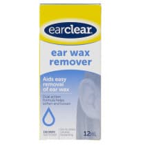 Ear Clear Ear Wax Removal Drops 12ml