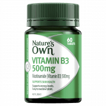 Natures Own Vitamin B3 500mg 60 Tablets
