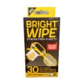Bright Wipe Streak Clarity Cleaning Towelettes 30 Packs