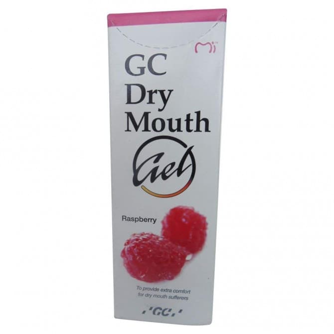 Buy GC Dry Mouth Gel Raspberry 40g Online Pharmacy Direct