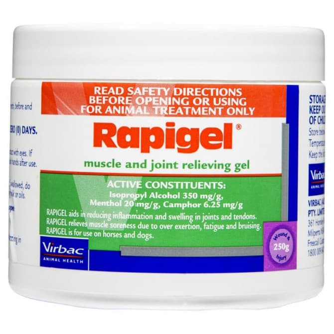 Buy Virbac Rapigel Muscle & Joint Relieving Gel 250g (For Animal Use