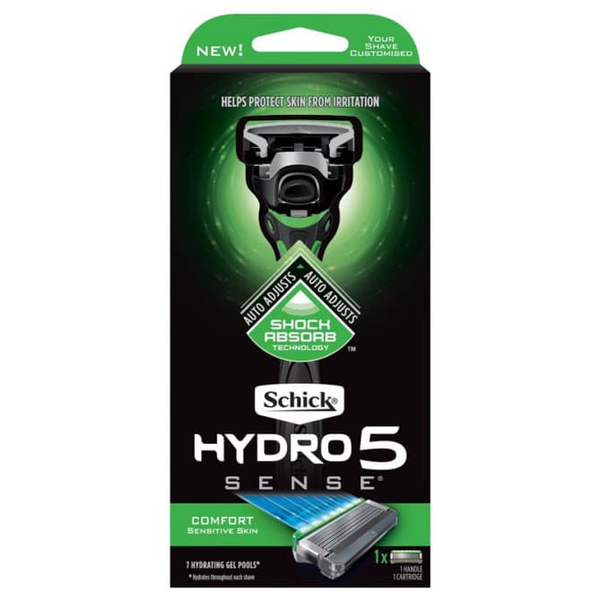 Buy Schick Hydro 5 Sense Comfort Razor Kit Online Pharmacy Direct