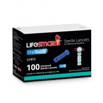 LifeSmart Sterile Lancets Box 100 Pack