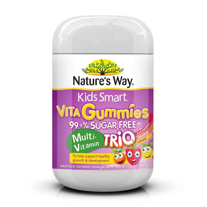 Natures Way Smart Vita Gummies Sugarfree Multivitamins Trio 150 - 9314807062361
