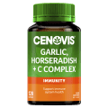 Cenovis Garlic and Horseradish + C Complex 120 Capsules