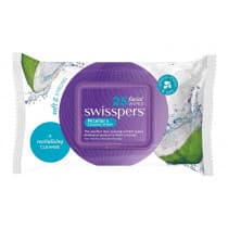 Swisspers Facial Cleansing Wipes Micellar and Coconut Water 25 Wipes