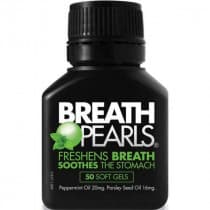 Breath Pearls Natural Soft Gels 50 Pack