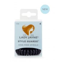 Lady Jayne Style Guards Kink Free Spirals Navy Blue 4 Pack