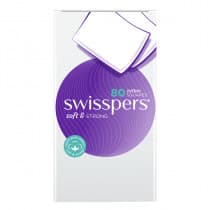 Swisspers Cotton Squares 80 Packs
