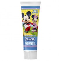 Oral-B Stages Mickey Mouse Berry Bubble Toothpaste 92g