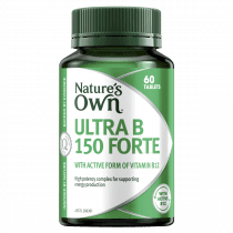 Natures Own Ultra B 150 Forte 60 Tablets