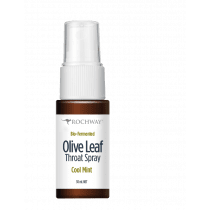 Rochway Bio-Fermented Olive Leaf Throat Spray Cool Mint 30ml