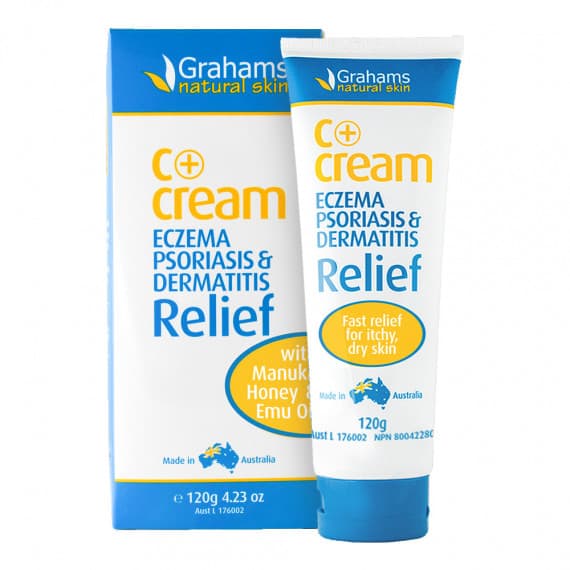 Buy Grahams C+ Eczema & Dermatitis Cream 120g Online Pharmacy Direct