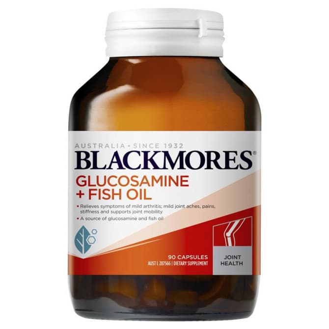 Blackmores Glucosamine plus Fish Oil 90 Capsules 9300807232422