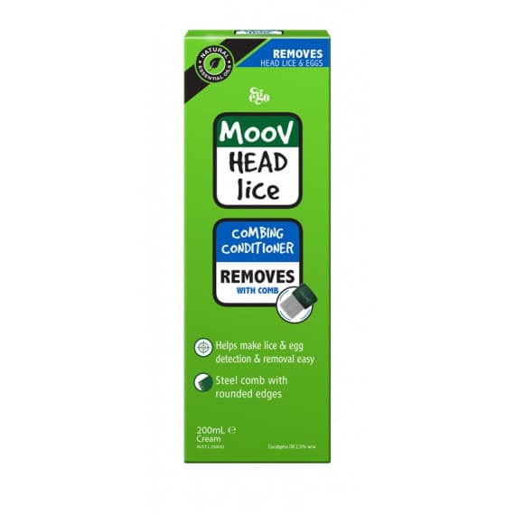 Buy Ego Moov Head Lice Combing Conditioner 200ml Online