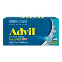 Advil Liquid Capsules 40 Capsules