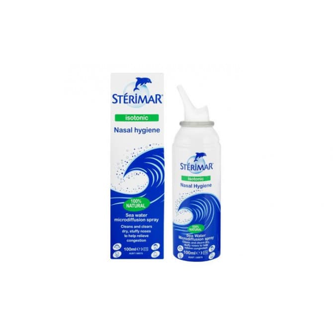 Buy Sterimar Isotonic Nasal Hygiene Sea Water Spray 100ml Online