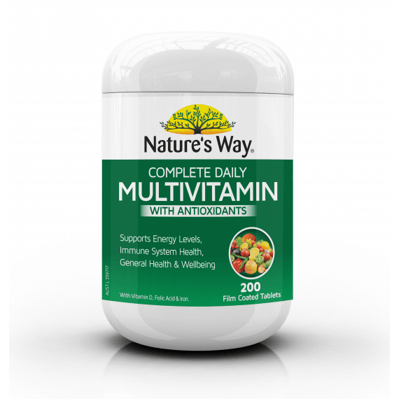 Natures Way Complete Daily Multivitamin 200 Tablets