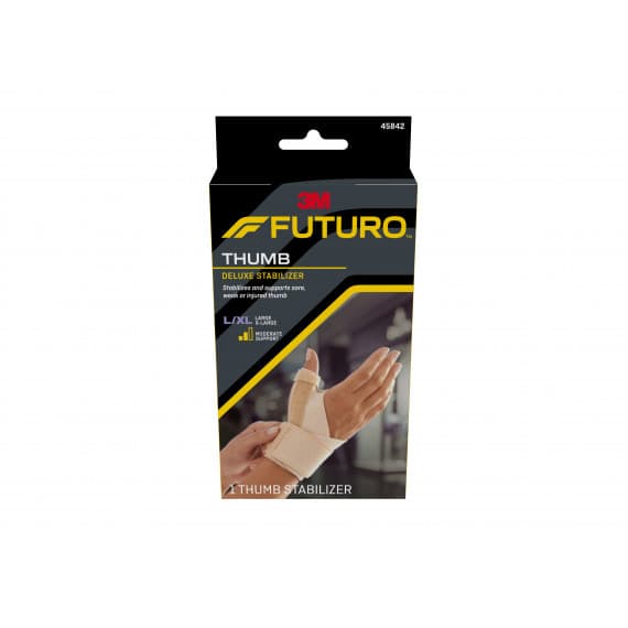 Futuro 45842ENR Deluxe Thumb Stabilizer Large - Extra Large Beige