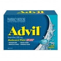 Advil Liquid Capsules 90 Capsules