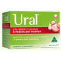 Ural Effervescent Powder Cranberry 4g 28 Packs