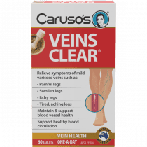 Caruso's Veins Clear 60 Tablets