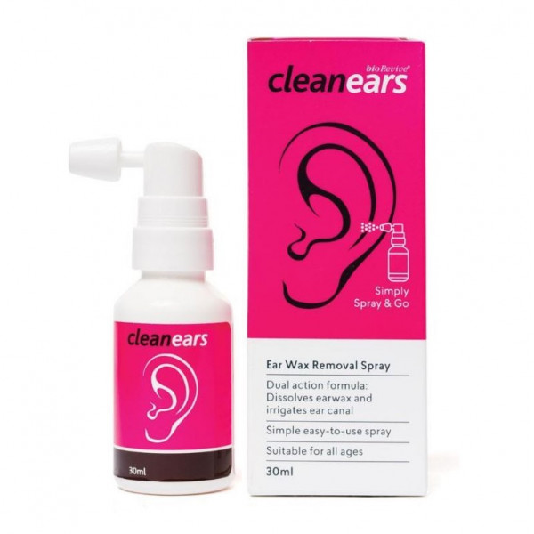 Buy Clean Ears Wax Removal Spray 30ml Online Pharmacy Direct