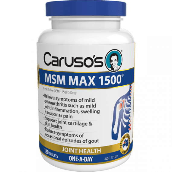 Caruso's MSM Max 1500 120 Tablets