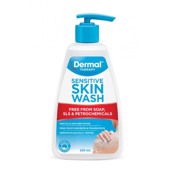 Buy Dermal Therapy Sensitive Skin Wash 250ml Online Pharmacy Direct