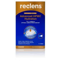 Reclens Multi Purpose Contact Lens Solution 2 x 500ml + 1 Lens Case