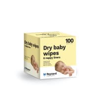 Reynard Dry Baby Wipes & Nappy Liners 100 Wipes