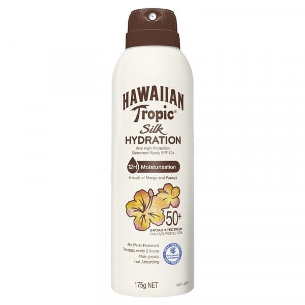 Hawaiian Tropic Silk Hydration Sunscreen Spray SPF 50+ 175g 9330344009065
