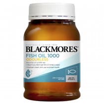 Blackmores Fish Oil 1000 Odourless 200 Capsules