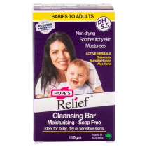 Hopes Relief Cleansing Bar Soap Free 110g
