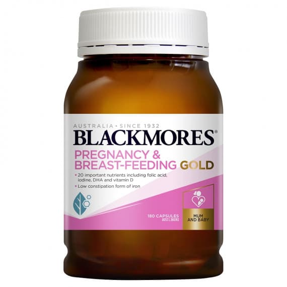 Blackmores Pregnancy & Breast-Feeding Gold 180 Capsules