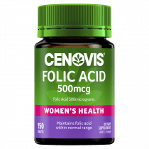 Cenovis Folic Acid 500mcg 150 Tablets