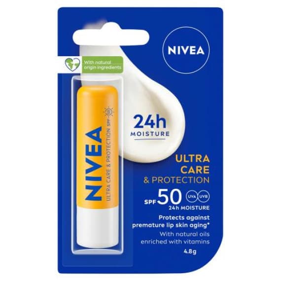 Buy NIVEA Lip Ultra Care and Protection SPF50 4.8g Online Pharmacy Direct AU