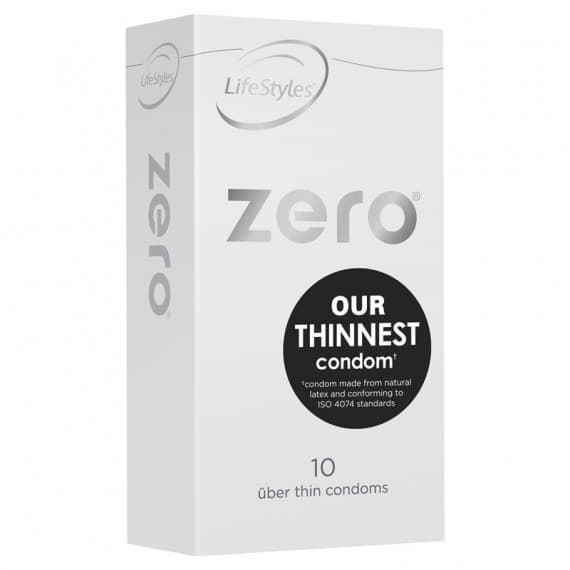 LifeStyles Zero Uber Thin Condoms 10 Pack